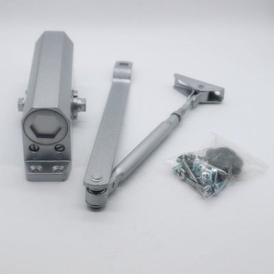 Chiusura porta a fuoco a braccio scorrevole per serratura Max Peso della porta 65-85kg Finitura in argento