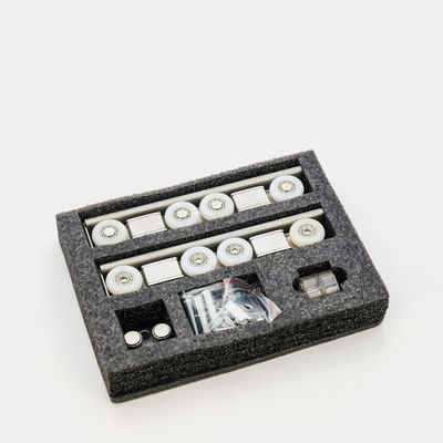 Sistema di montaggio scorrevole in ferro di nylon rivestito di zinco per le esigenze del cliente