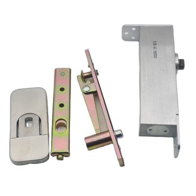 Porta dell'albergo in alluminio chiusa con serratura idraulica serratura a cerniera a pavimento nascosto TK-H013M