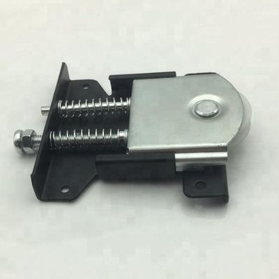 8.5cm*11cm Black Sliver Sud America Acciaio Heavy Duty Groove Porta scorrevole Ruota a rulli