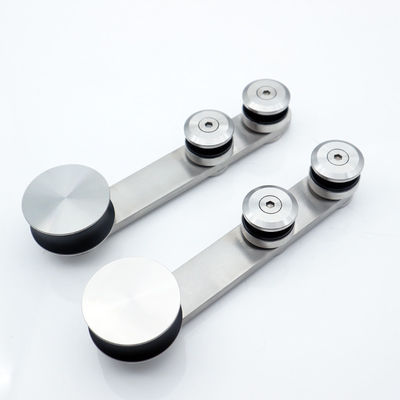 Camera doccia senza telaio di vetro porta scorrevole con porta scorrevole kit hardware con vassoio acrilico