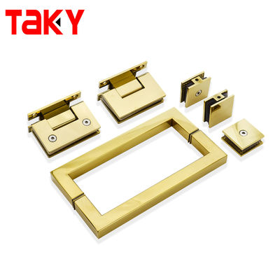 Top Performance 90 gradi di ottone doccia porta in vetro Povit Cerniera per vetro fisso 8-12mm