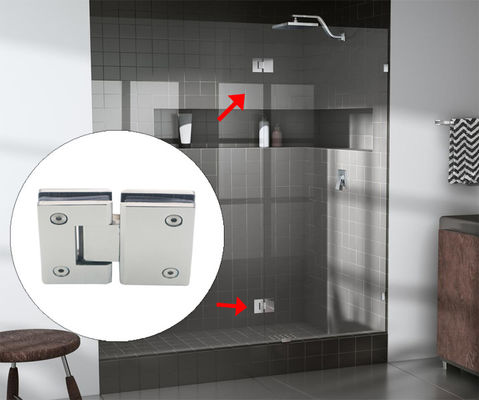 Cerniera da doccia in vetro in stile normale per l'apertura a 180 gradi nella ristrutturazione del bagno