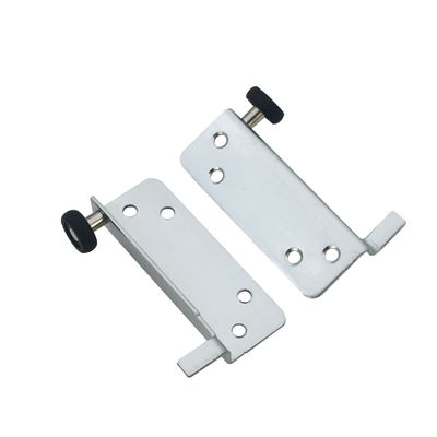 Fittings per porte pieghevoli in ferro e nylon per porte scorrevoli per armadi 8.5cm*11cm