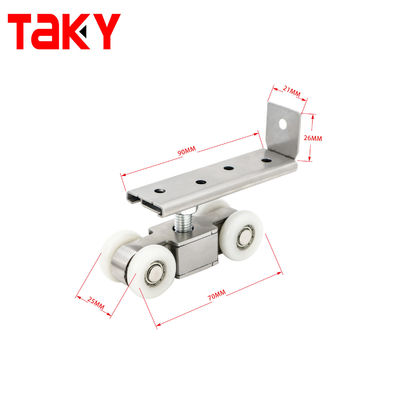 Arredamento Hardware Pendente Roller con sliver Pendente Ruota Pendente Porta mobili