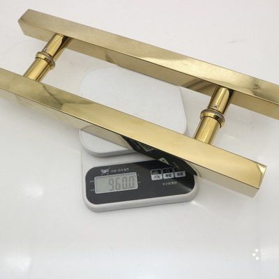 Aggiungi un tocco d'oro al tuo bagno con le maniglie della porta della doccia in acciaio inossidabile