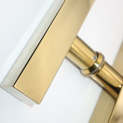 Aggiungi un tocco d'oro al tuo bagno con le maniglie della porta della doccia in acciaio inossidabile