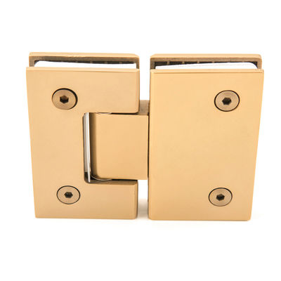 Moderno Disegno Rose Gold Bagno per Bagno Bifold Glass Porta Cerniere Box Doccia