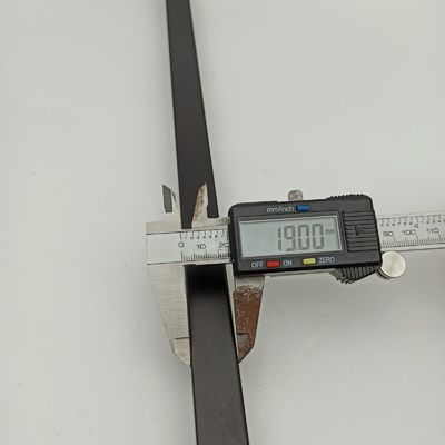 Buona progettazione in acciaio inossidabile304 Portello di tiro per bagni Porte in vetro in nero matt