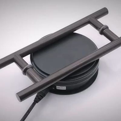 Manicotti per porte e finestre 8 pollici Manicotti per porte in vetro nero in acciaio inossidabile 304