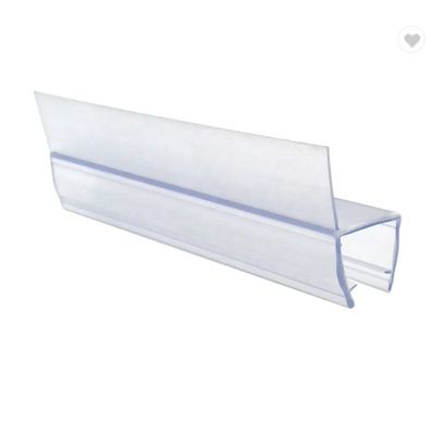 6-12mm di vetro Compatibile con 180 gradi di PVC gomma H canale fondo vetro doccia sigillo porta Strip