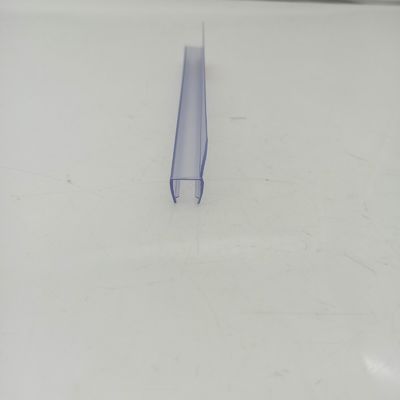 6-12mm di vetro Compatibile con 180 gradi di PVC gomma H canale fondo vetro doccia sigillo porta Strip