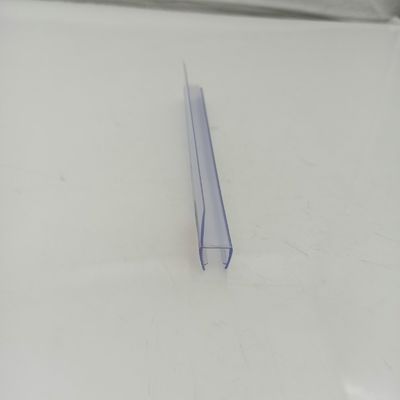 6-12mm di vetro Compatibile con 180 gradi di PVC gomma H canale fondo vetro doccia sigillo porta Strip