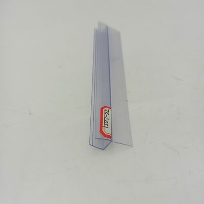 6-12mm di vetro Compatibile con 180 gradi di PVC gomma H canale fondo vetro doccia sigillo porta Strip