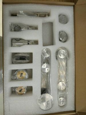 Moderno Design Round Tray Sliding Barn Door Hardware Kit per il sistema ferroviario a doppia sospensione
