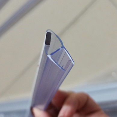 Porte in vetro trasparente design impermeabile vetro doccia porta di sigillo striscia per 6-12MM