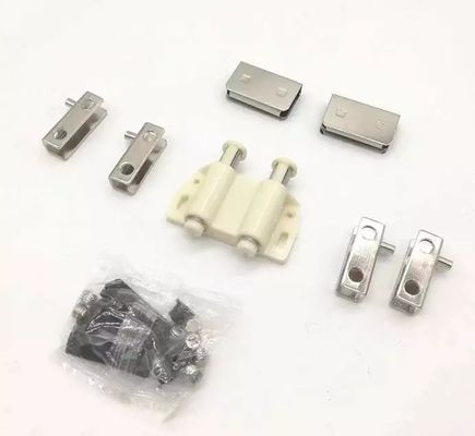 Sette di cerniere a pivot di porta di vetro a funzionamento liscio con chiusura a cattura magnetica PSS/SSS Finish