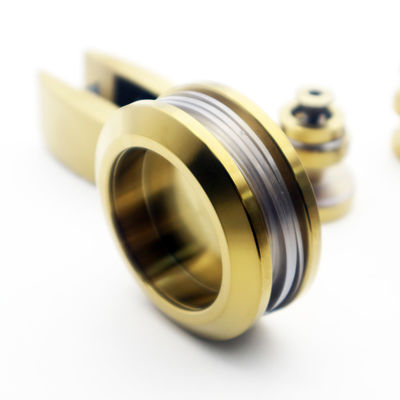 70 mm ruota grande 8-12 mm porta scorrevole senza telaio Kit esterno per doccia