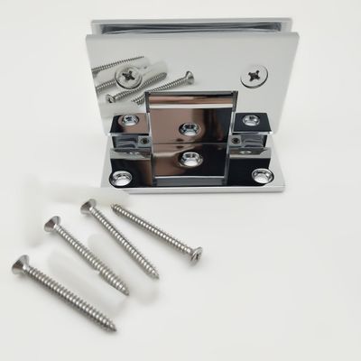 Porta doccia in vetro in ottone con cerniera per 800-1000 mm
