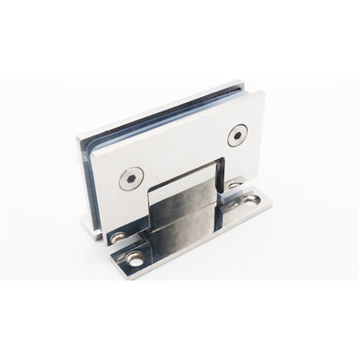 304 in acciaio inossidabile vetro a parete Hardware mandibola cerniera argento rivestimento muro