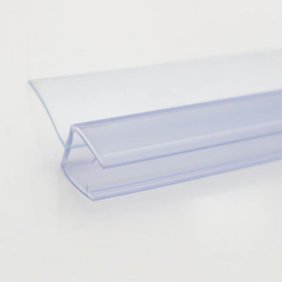 Trasparente 8-12 mm Striscia di sigillo della porta della doccia PVC coestruso per l'ambiente impermeabile
