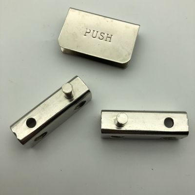 Spessore della porta 3-10 mm Cerniera a pivot di porta di vetro in materiale e prestazioni in ferro