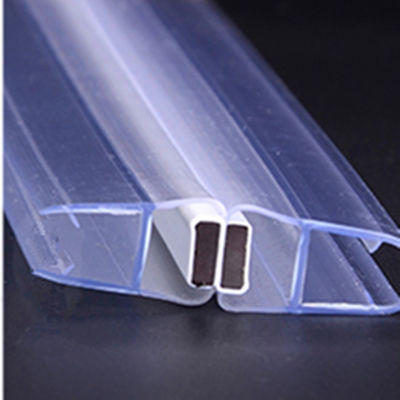 Moderno design 8-12mm trasparente PVC sigilli idrici Strip per lo schermo doccia funzione di sollevamento lungo