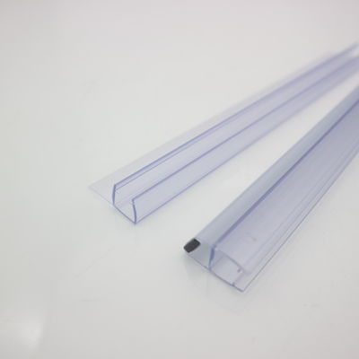 Moderno design 8-12mm trasparente PVC sigilli idrici Strip per lo schermo doccia funzione di sollevamento lungo