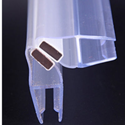 Moderno design 8-12mm trasparente PVC sigilli idrici Strip per lo schermo doccia funzione di sollevamento lungo