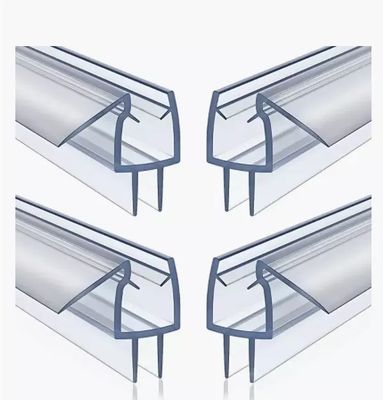 Funzione di sollevamento lungo PVC Plastico Porta doccia Fonte di sigillo Strip per bagni moderni