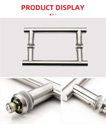 24 pollici Puxador de Inox bagno manica porta di vetro tirare per hardware porta d'ingresso