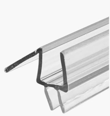 Funzione di sollevamento lungo PVC Plastico Porta doccia Fonte di sigillo Strip per bagni moderni