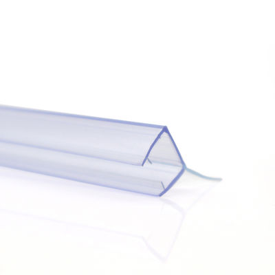 Trasparente PVC impermeabili strisce di sigillo per porta scorrevole bagno di vetro 6-12mm larghezza