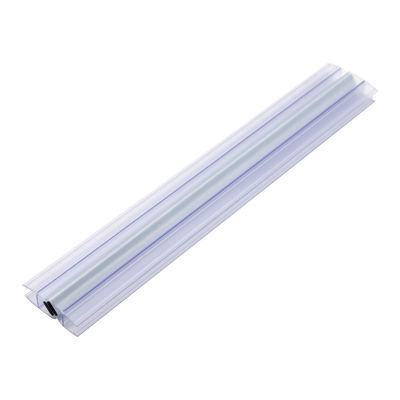 Striscia di sigillo impermeabile in PVC magnetica senza cornice per porta scorrevole in doccia in vetro da 6 mm 8 mm 10 mm