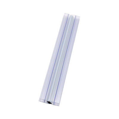 Striscia di sigillo impermeabile in PVC magnetica senza cornice per porta scorrevole in doccia in vetro da 6 mm 8 mm 10 mm