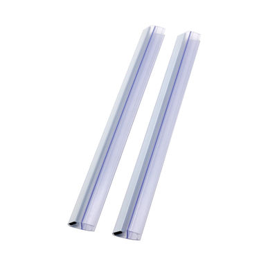 Striscia di sigillo impermeabile in PVC magnetica senza cornice per porta scorrevole in doccia in vetro da 6 mm 8 mm 10 mm