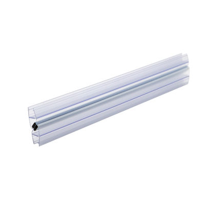 Striscia di sigillo impermeabile in PVC magnetica senza cornice per porta scorrevole in doccia in vetro da 6 mm 8 mm 10 mm