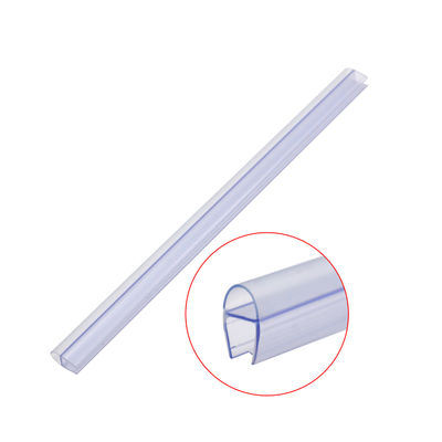 Acqua resistente PVC D forma di vetro doccia porta di sigillo striscia per più di 1200mm dimensione della porta