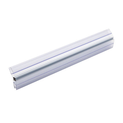 Striscia di sigillo in PVC impermeabile per doccia in vetro da 6 mm a 10 mm porta scorrevole in stile aperto scorrevole