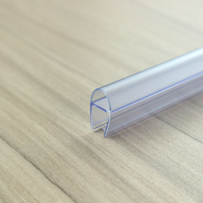 Striscia di sigillo per doccia a estrussione H trasparente per sigillazione di porte in PVC morbido nei bagni