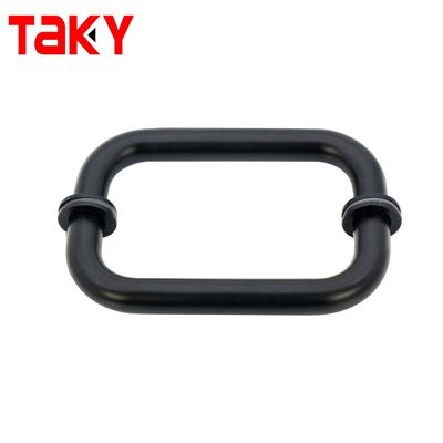 1.0mm Spessore 6 pollici Maniglia per porta della doccia e porta di vetro bagno lungo hotel