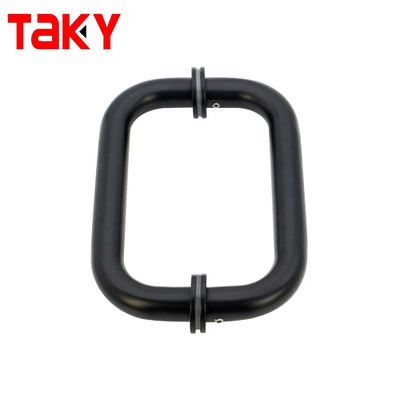 1.0mm Spessore 6 pollici Maniglia per porta della doccia e porta di vetro bagno lungo hotel