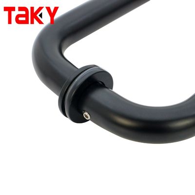 1.0mm Spessore 6 pollici Maniglia per porta della doccia e porta di vetro bagno lungo hotel