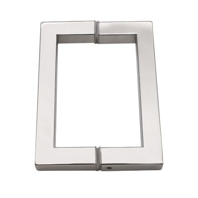 Moderno design porta in vetro inossidabile maniglia per Back To Back Building Standard interno