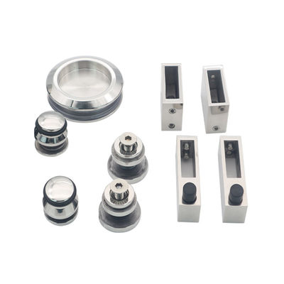 Kit a doppia porta da 6 piedi con porta scorrevole della doccia moderna e robusta attrezzatura ss304