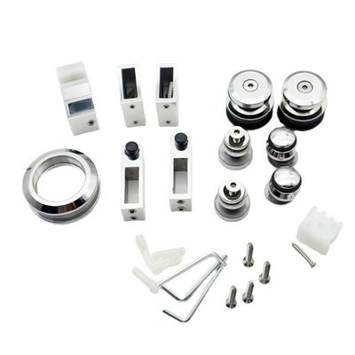 Spessore di vetro 12 mm Moderno stile porta scorrevole doccia Fitting Set per l'hardware del bagno