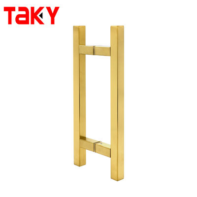 TK-H003 Maniglia di porta in acciaio di lusso con rifinitura a slitta e design avanzato in raso/polito