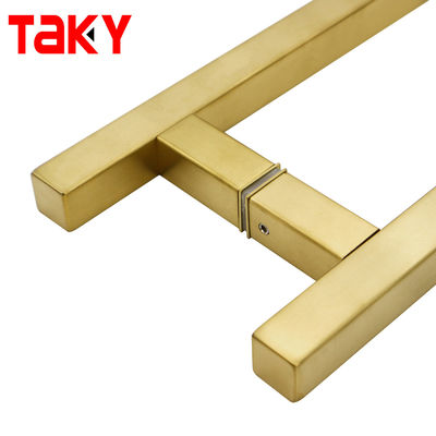 Acciaio satinato TK-H003 Maniglie della porta principale Long Golden Door Pull Handle