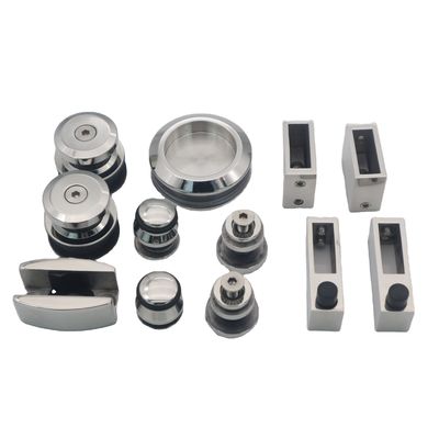 Kit a doppia porta da 6 piedi con porta scorrevole della doccia moderna e robusta attrezzatura ss304