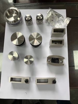 Kit a doppia porta da 6 piedi con porta scorrevole della doccia moderna e robusta attrezzatura ss304